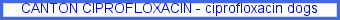 ciprofloxacin by cobalt, ciprodex